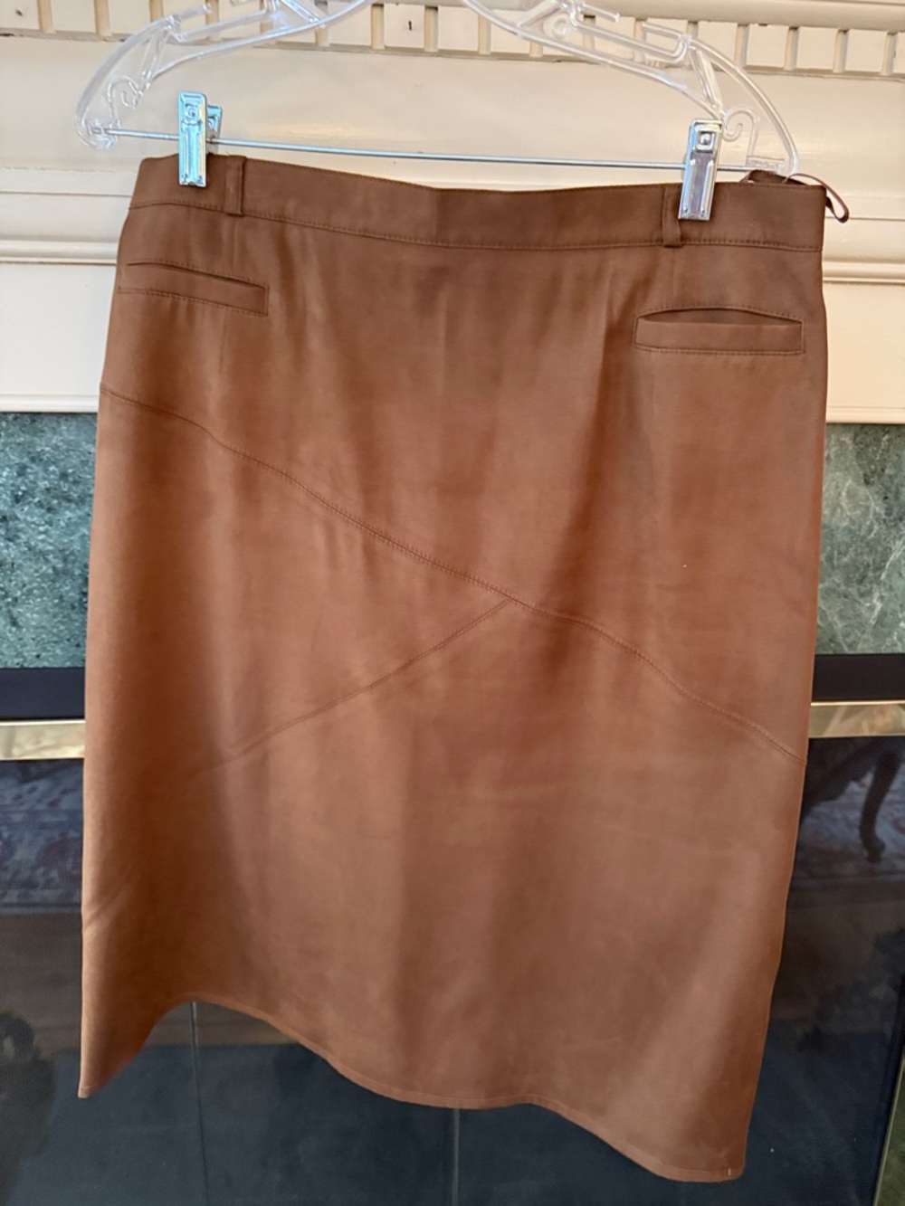 Basler Brown Pencil Skirt